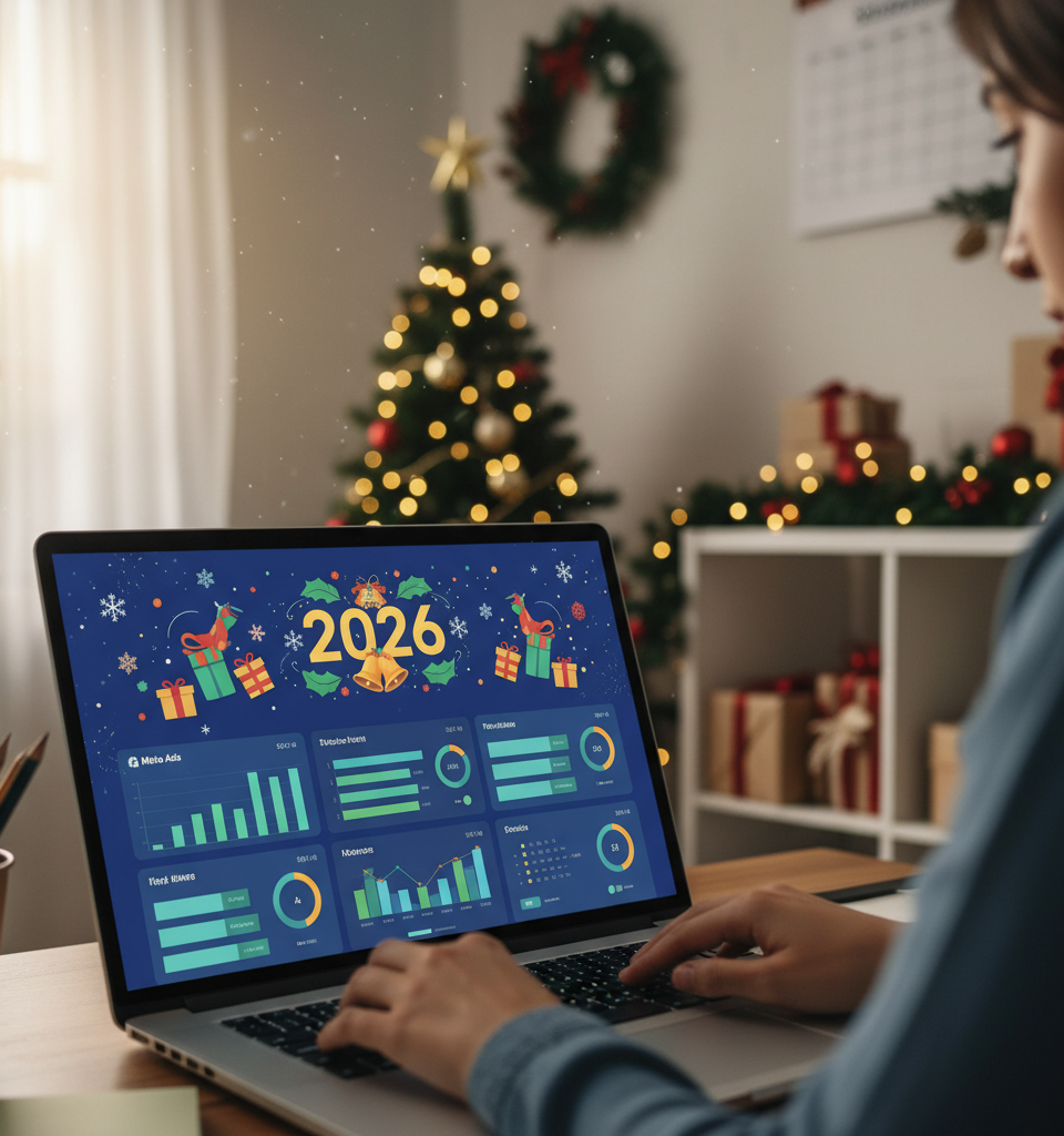 Meta Offers Holiday 2026 Ad Spending and Promotional Budgeting Guidance for Small Businesses — AI-generated illustration