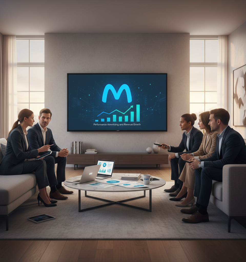 Meta Targets CTV: A New Frontier for Performance Advertising and Revenue Growth — AI-generated illustration