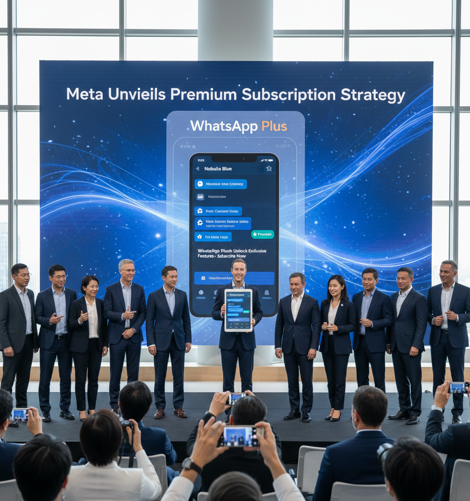 Meta Unveils Premium Subscription Strategy with WhatsApp Plus: A New Revenue Frontier? — AI-generated illustration