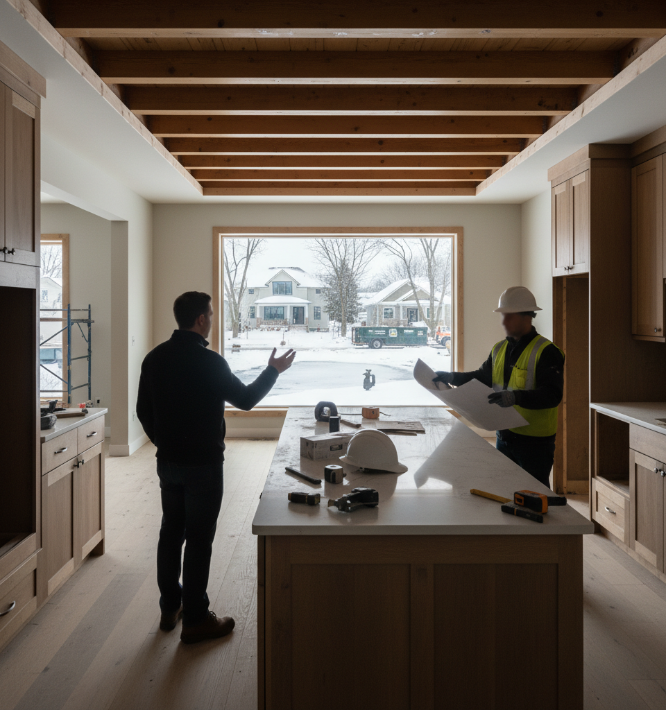 Michigan Remodeling Surge Continues to Outpace National Construction Growth — AI-generated illustration