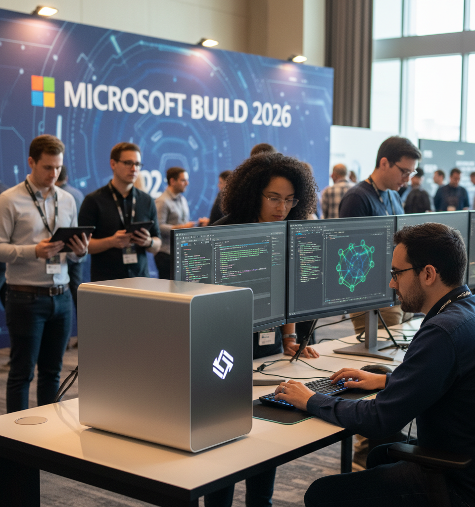Microsoft Challenges Cloud AI Economics with New Surface RTX Spark Dev Box — AI-generated illustration
