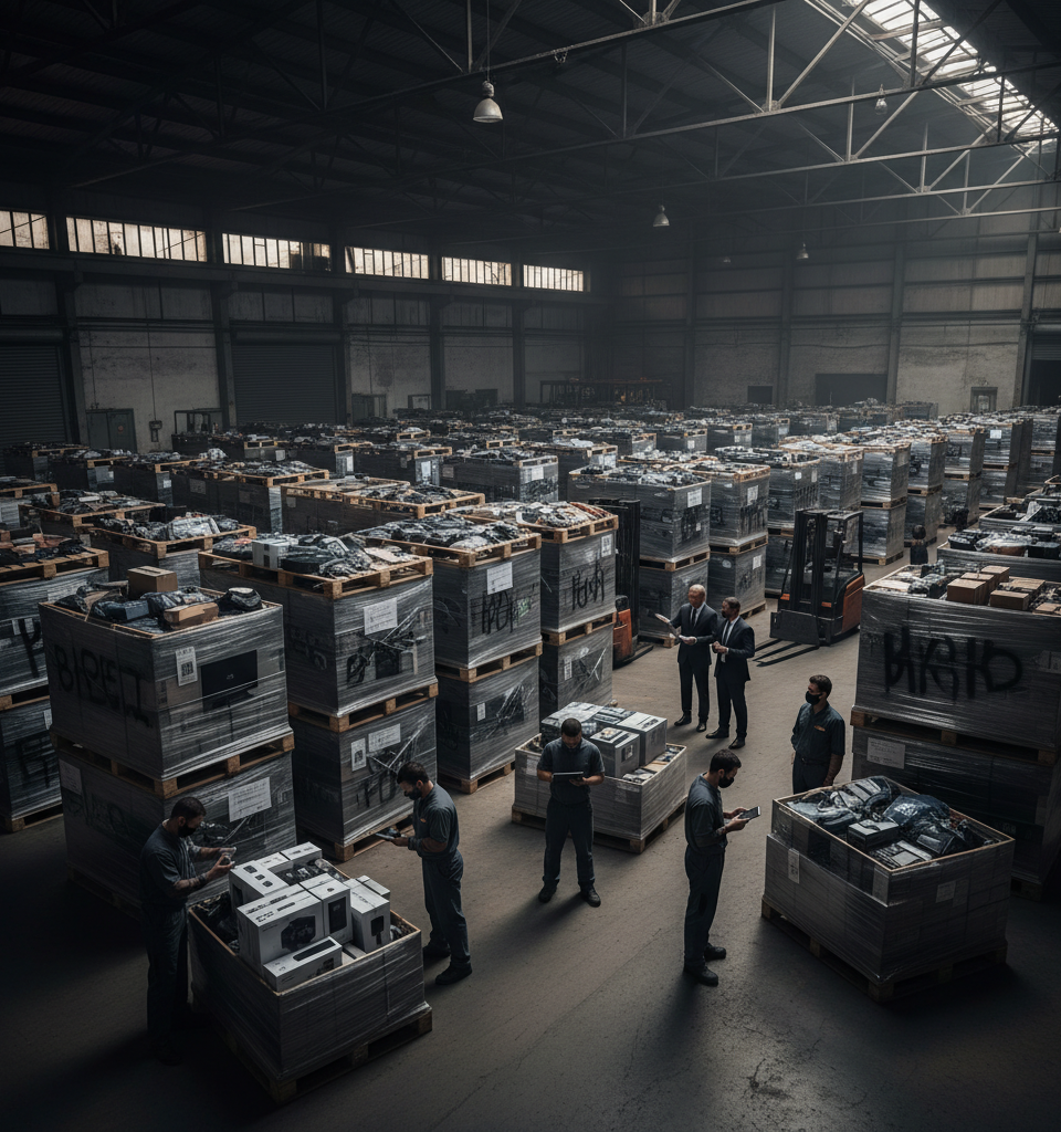 Million-Dollar Cargo Heist: Unpacking the Sophisticated Tactics Behind 'The Long Game' of Freight Theft — AI-generated illustration