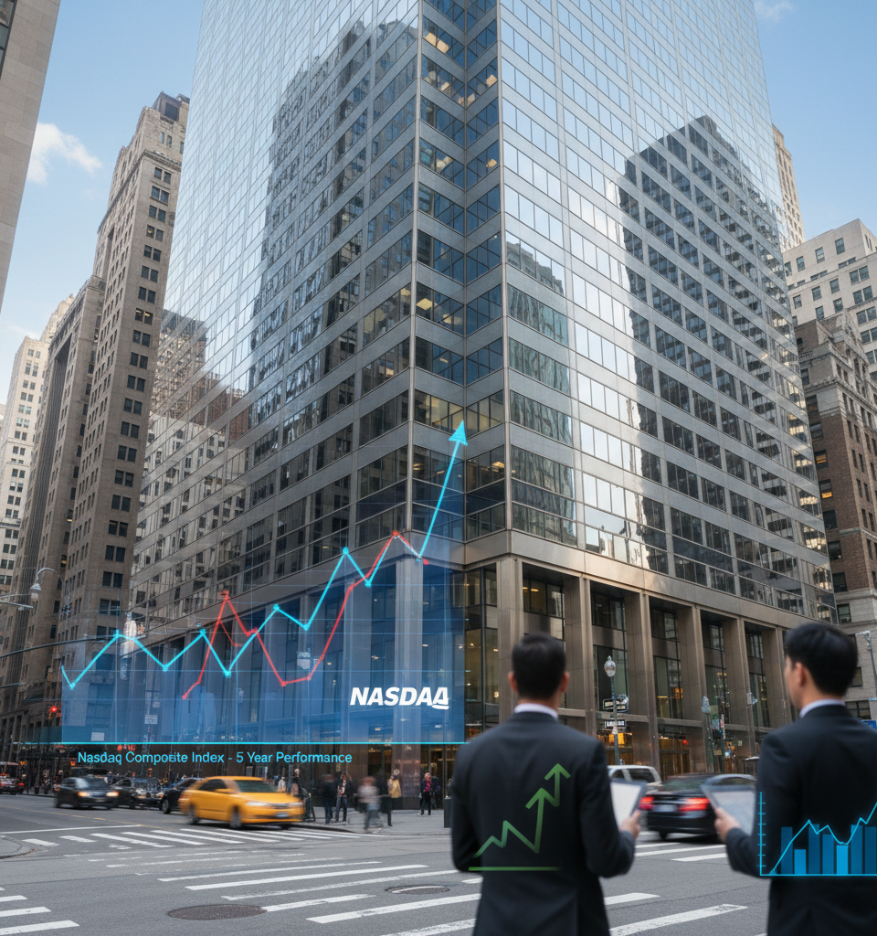 Morgan Stanley vs. Nasdaq: An Examination of Performance Trends — AI-generated illustration