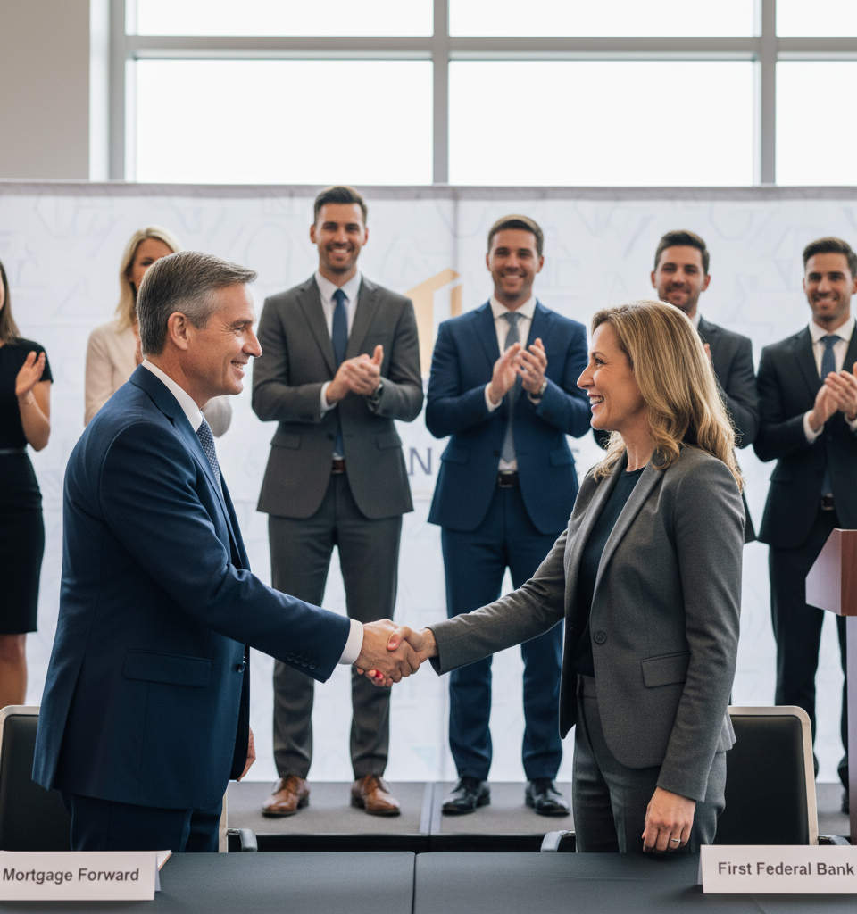 Mortgage Forward to Acquire First Federal Bank's TPO Division in Q3 2026 — AI-generated illustration