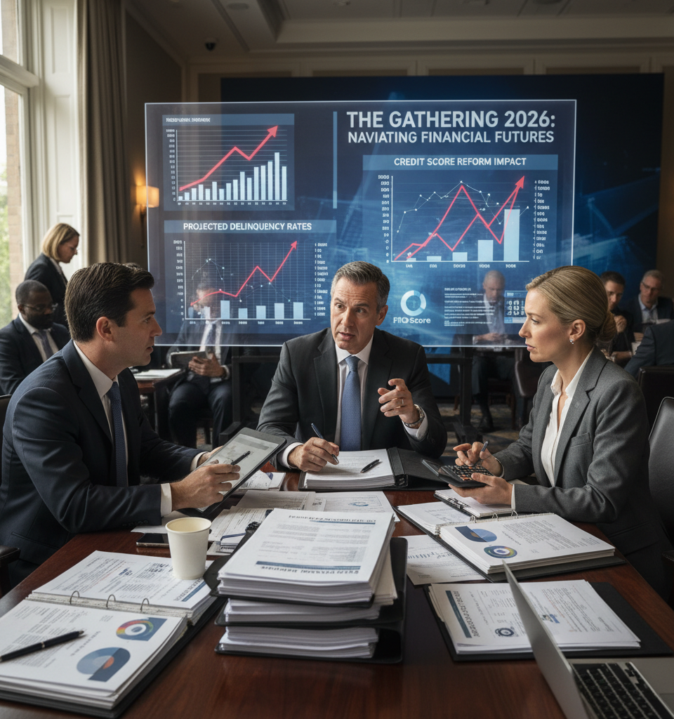 Mortgage Industry Foresees Delinquency Hike, Cost Shifts from Credit Score Overhaul — AI-generated illustration