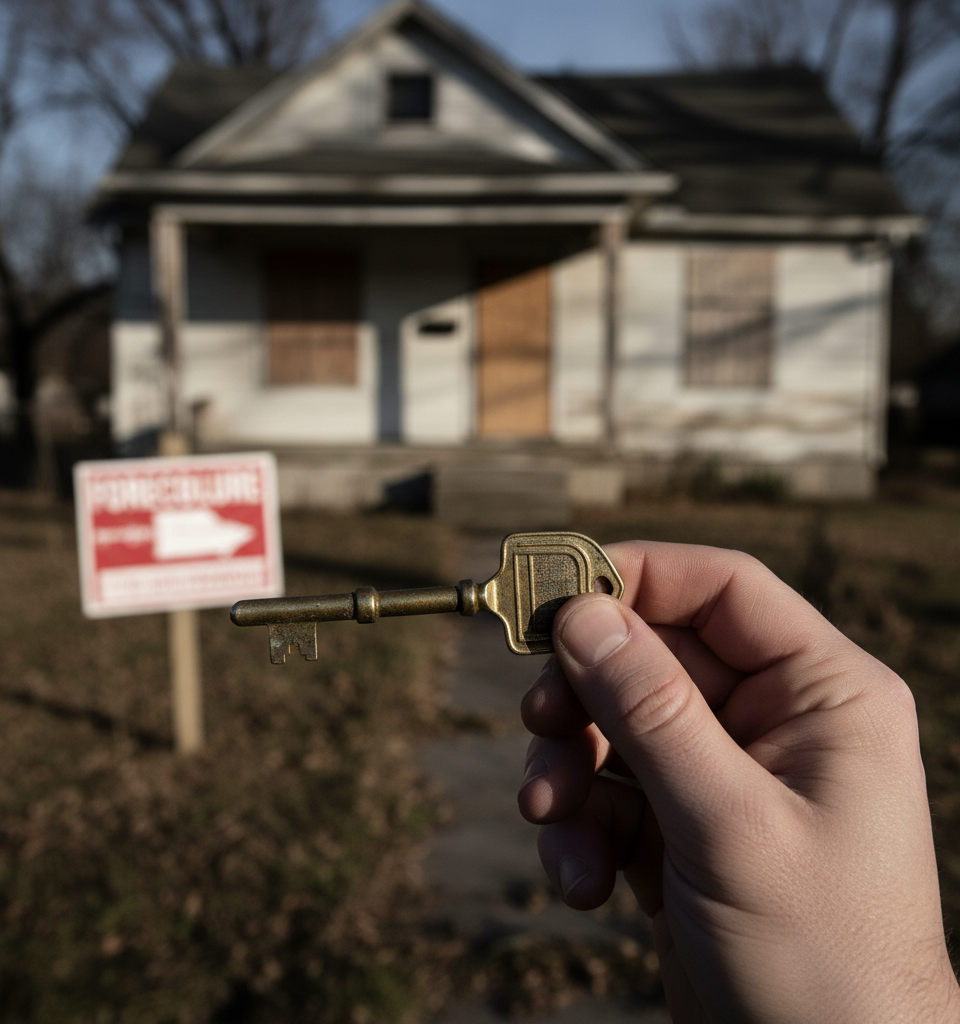 Mortgage Lock-In Becomes Widespread Life Mobility Crisis, Stifling Housing Market — AI-generated illustration