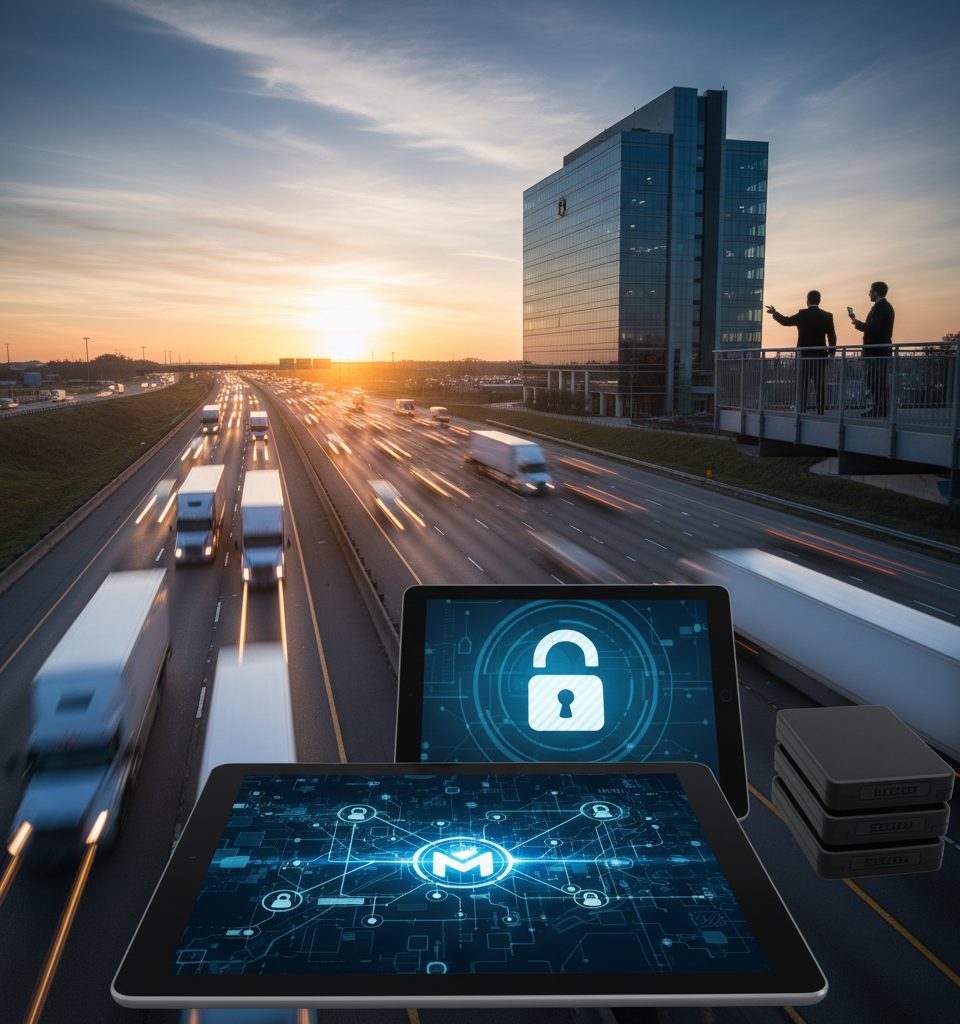 Motive, Highway Resolve ELD Data Dispute, Restore Full Access for Carriers — AI-generated illustration