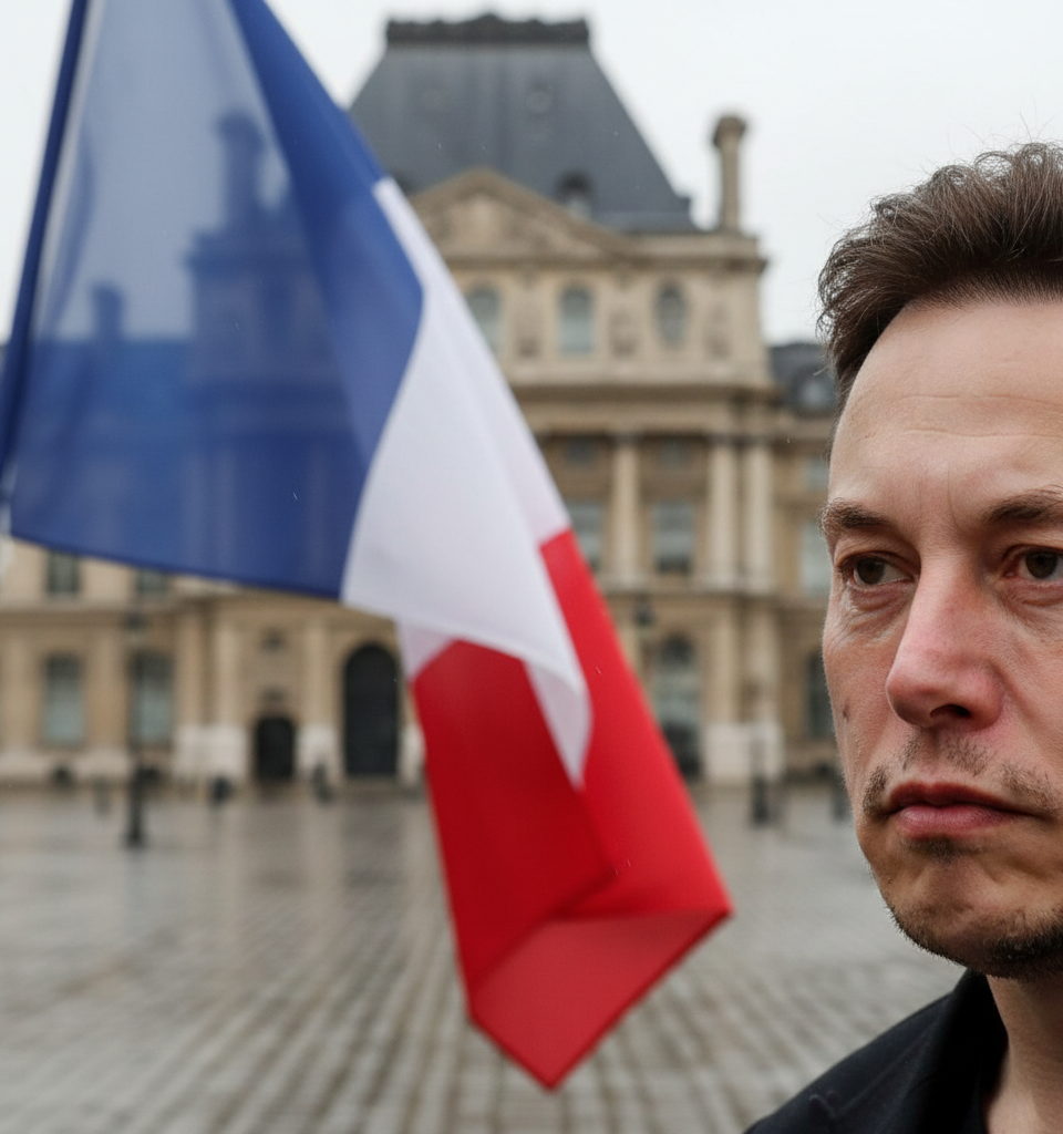 Musk Skips Paris Prosecutor Interview on Grok's Child Sexual Image Scandal; US DOJ Declines Aid — AI-generated illustration