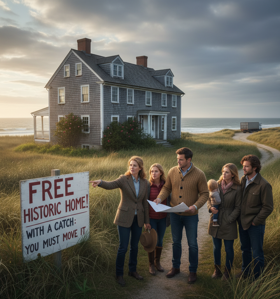 Nantucket's Million-Dollar Mystery: Historic Home Offered Free, With a Catch — AI-generated illustration