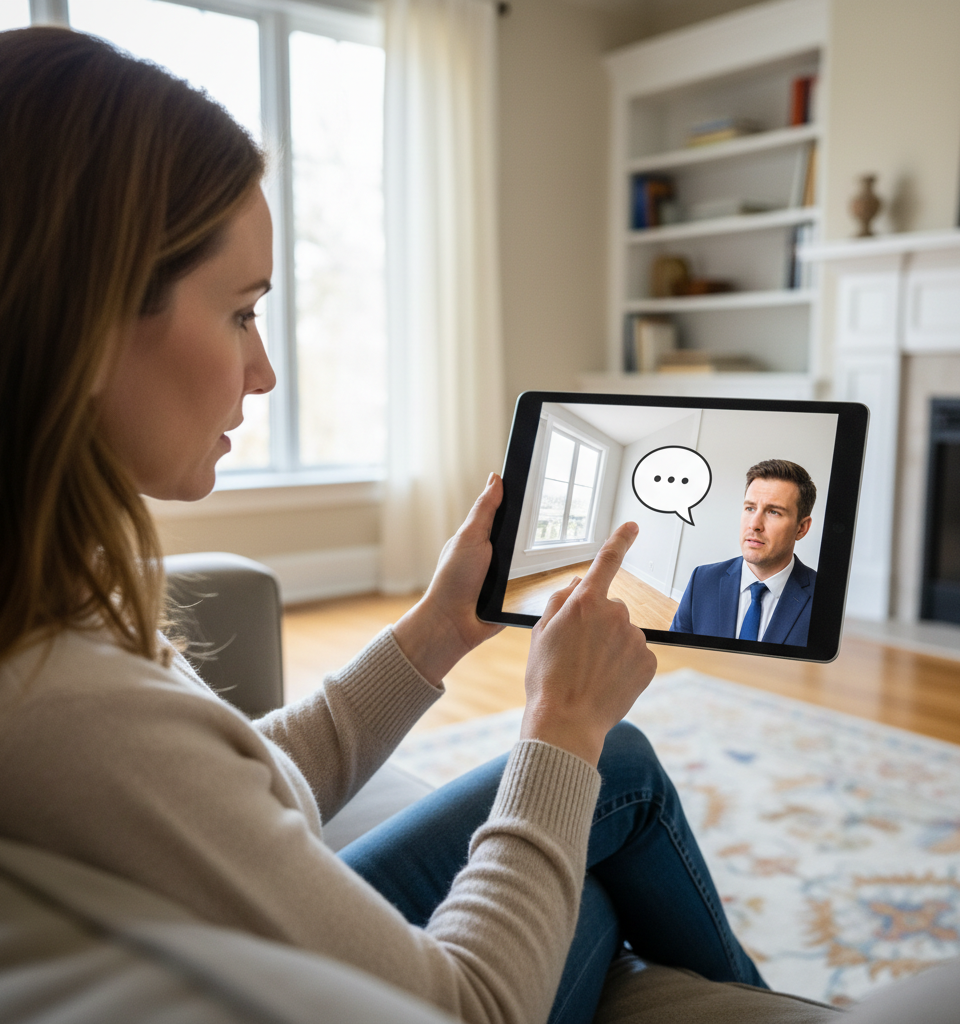 Navigating the Virtual Home Tour: Unmasking Hidden Flaws in the Digital Walkthrough Era — AI-generated illustration