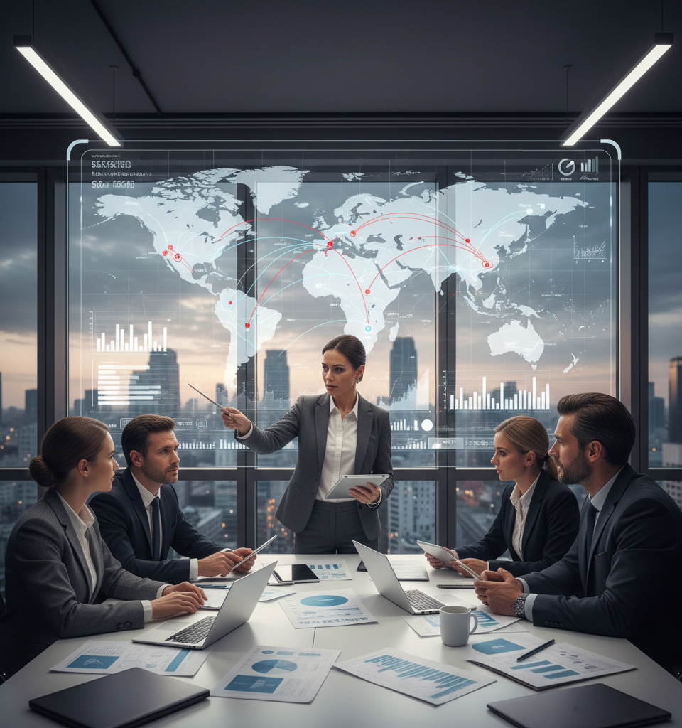 Navigating Volatility: Crafting Resilient Supply Chains for a New Era of Uncertainty — AI-generated illustration