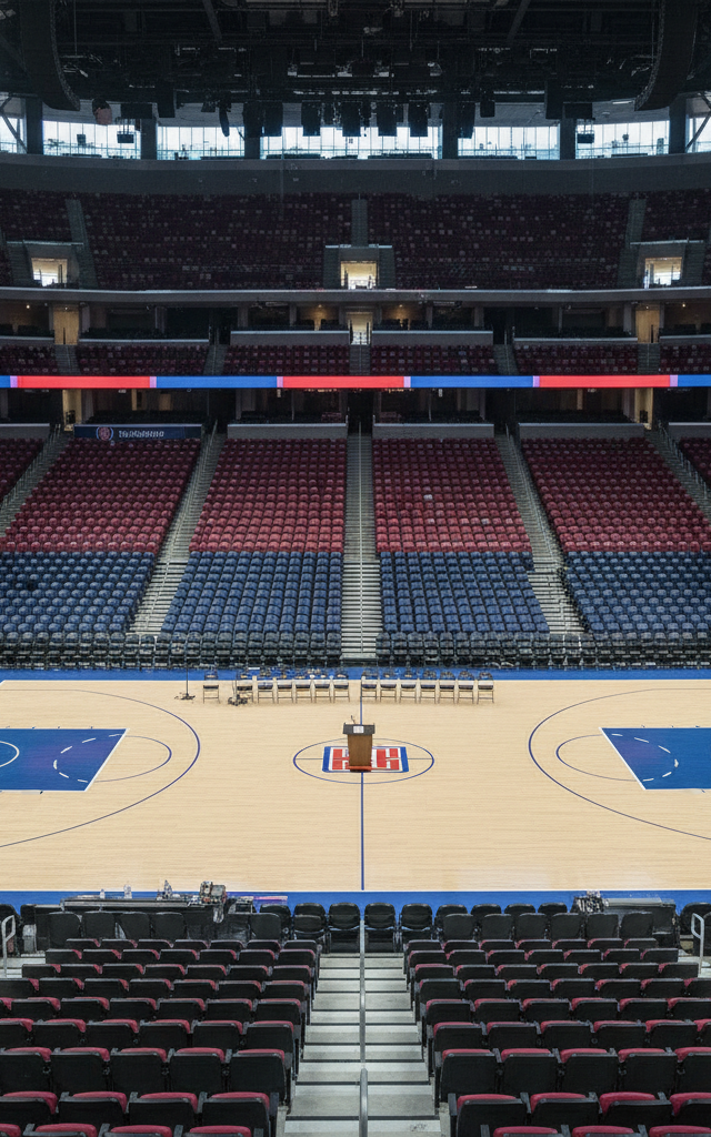 NBA Commissioner Silver Details 'Competitive Consequences' in Clippers' Draft Pick Forfeiture — AI-generated illustration