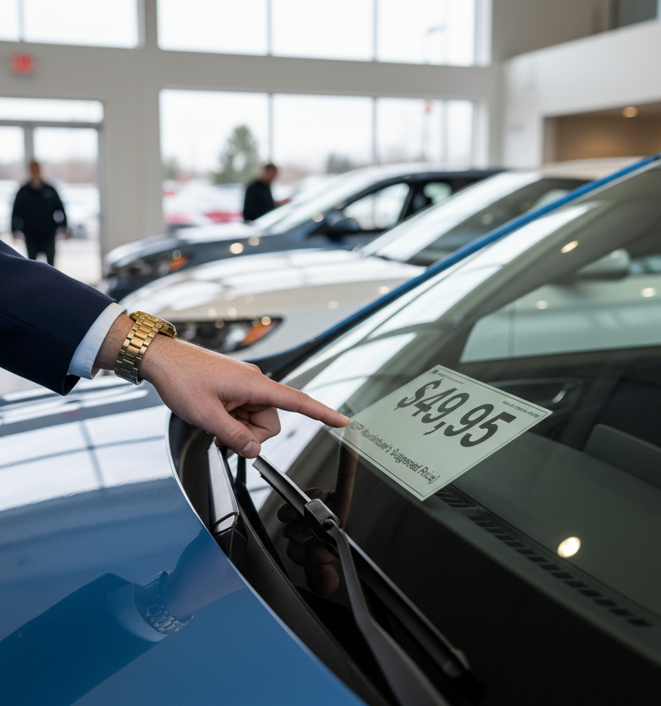 New Car Prices Surge 30% in Six Years, Fueling Broad Economic Concerns — AI-generated illustration