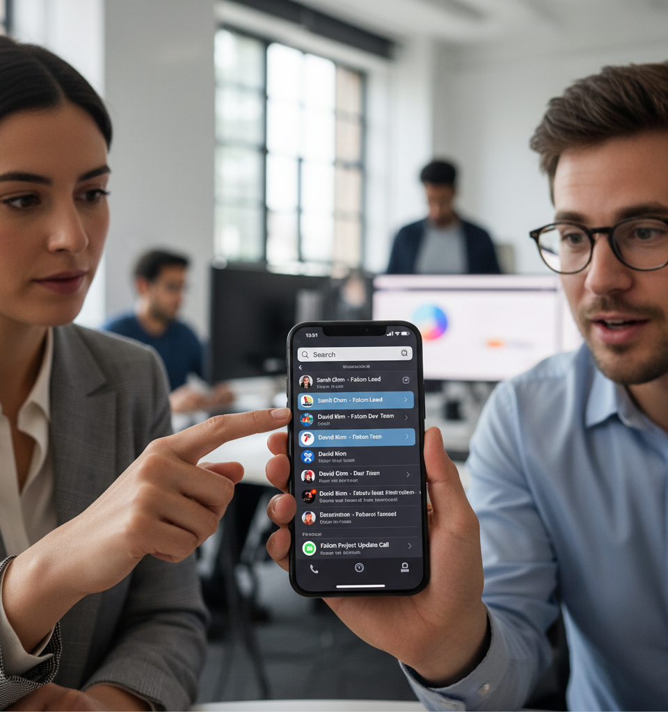 New iOS 18 Feature Revolutionizes iPhone Call History Management for Users — AI-generated illustration