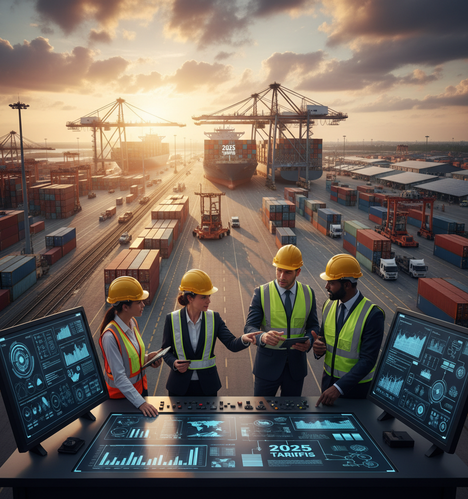 New Research: Tariffs of 2025 Elevated Supply Chain Execution Standards, Not Just Costs — AI-generated illustration