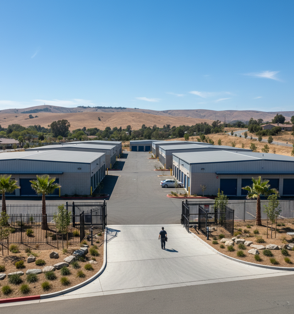 New York Life Provides $53.5M Refinancing for Investec's California Self-Storage Portfolio — AI-generated illustration
