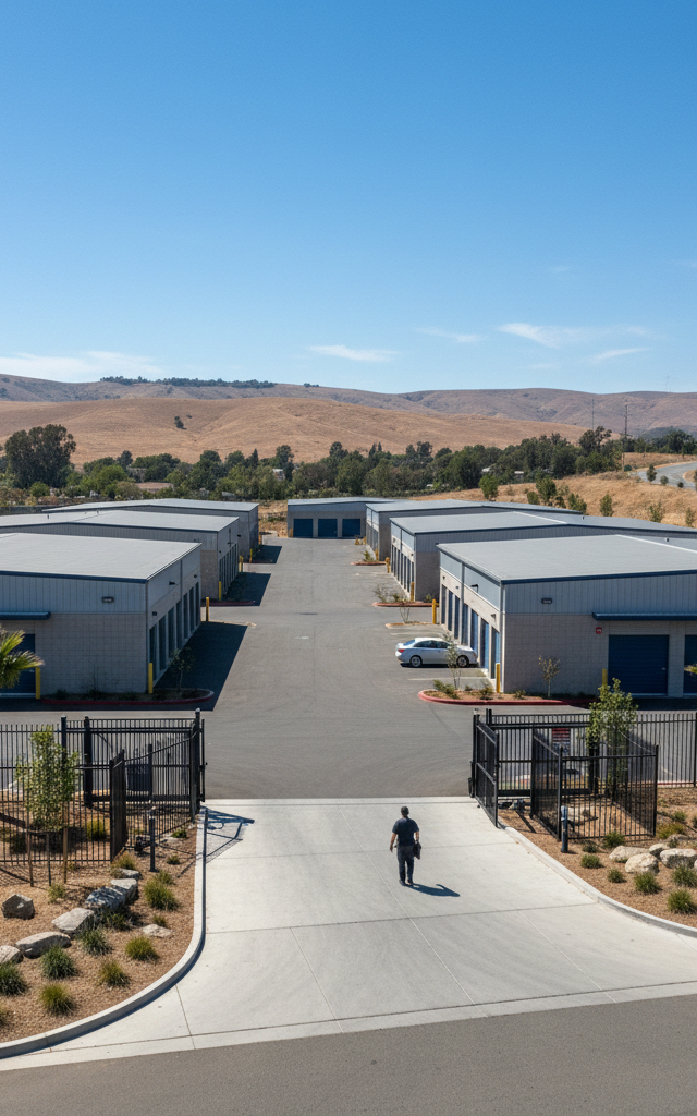 New York Life Provides $53.5M Refinancing for Investec's California Self-Storage Portfolio — AI-generated illustration