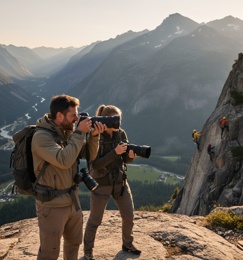 Nikon's New Nikkor Z 70-200 F2.8 VR S II Lens: A Lighter-Than-Ever Professional Workhorse Put to the Test — AI-generated illustration