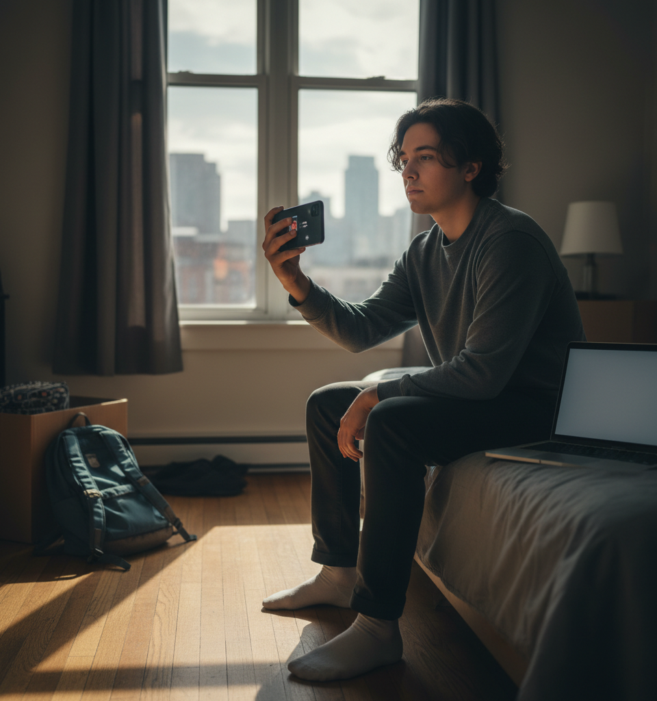 ‘No idea what tomorrow will look like’: In TikTok’s ‘unemployment diaries,’ workers document life after layoffs — AI-generated illustration