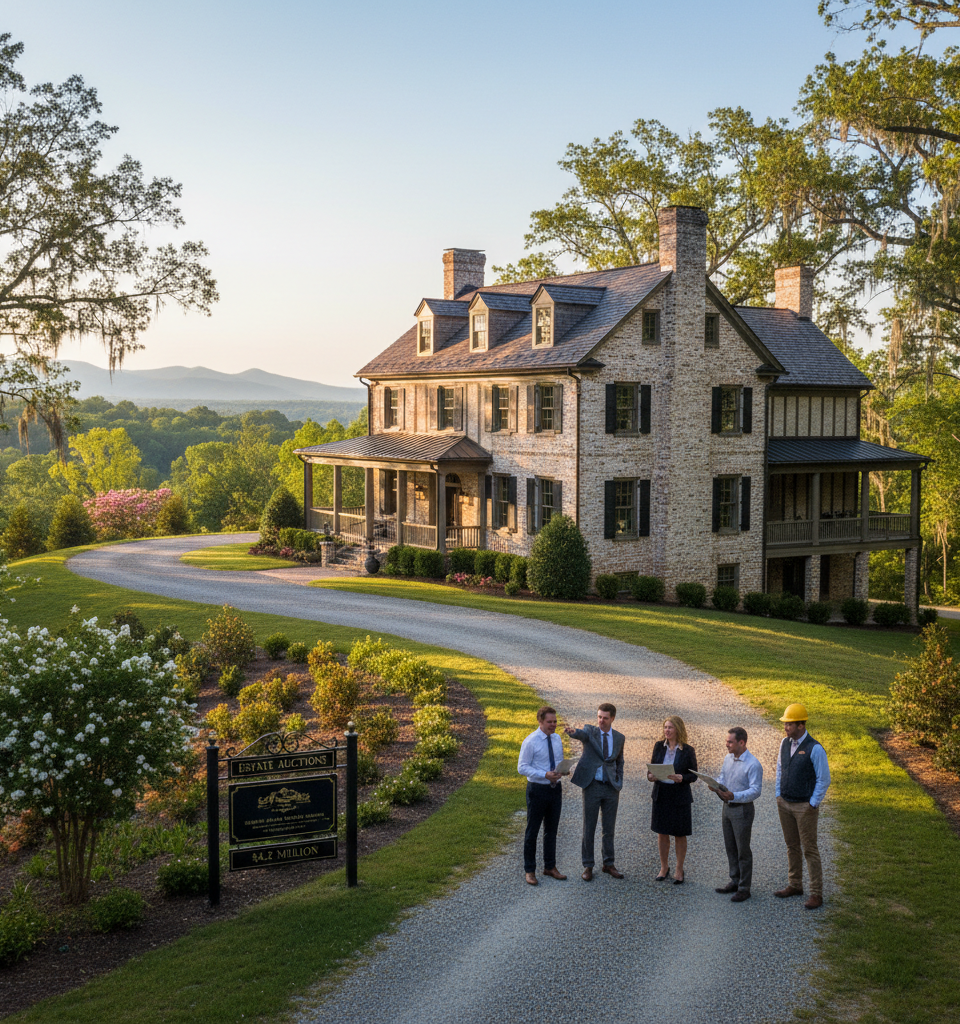 North Carolina Home with Mysterious 200-Year History Hits Market for $4.2M After Restoration — AI-generated illustration