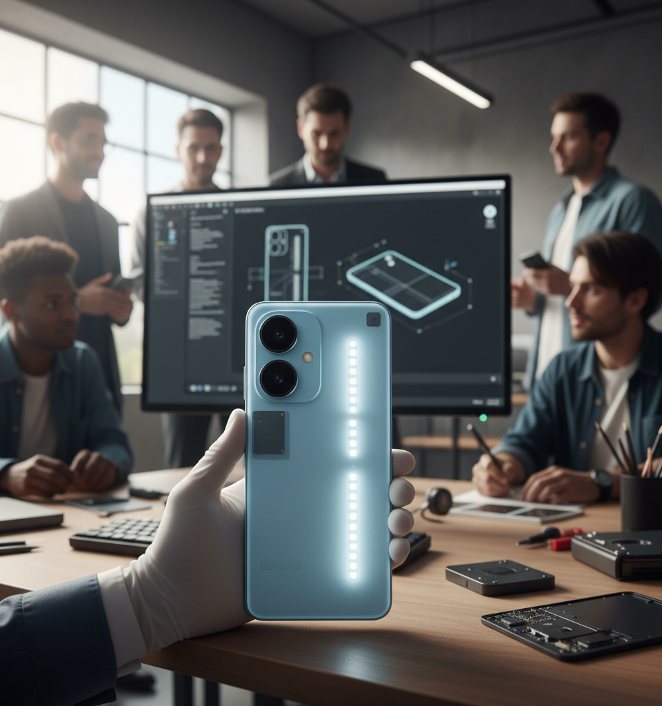 Nothing Phone (4b) Design Fully Revealed Ahead of Launch — AI-generated illustration