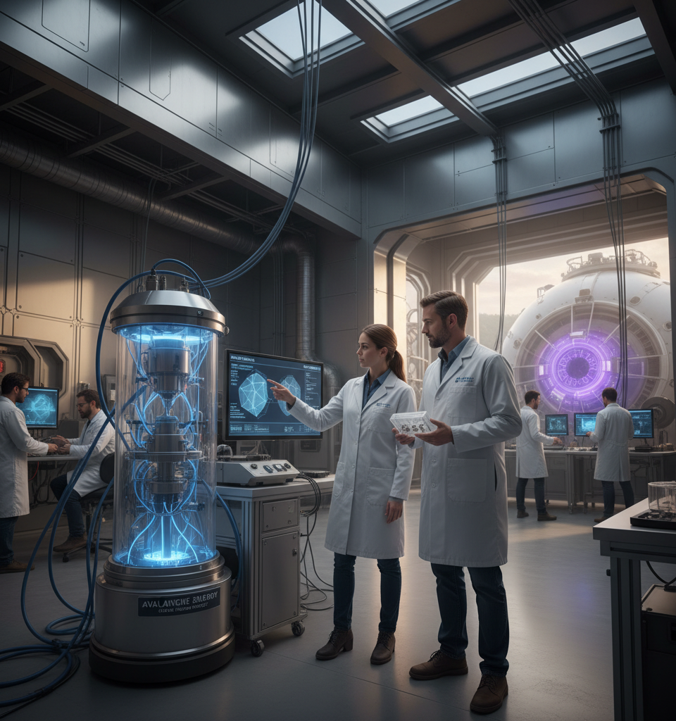 Nuclear Batteries Could Accelerate Fusion Power Future, DARPA Project Aims for Breakthrough — AI-generated illustration
