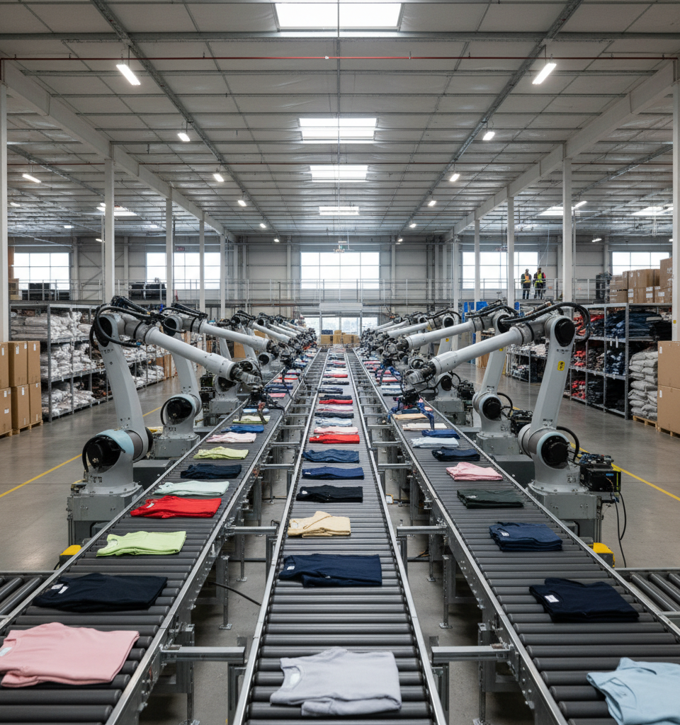 Nuuly to Enhance Fulfillment with Automated Systems at Kansas City Facility — AI-generated illustration