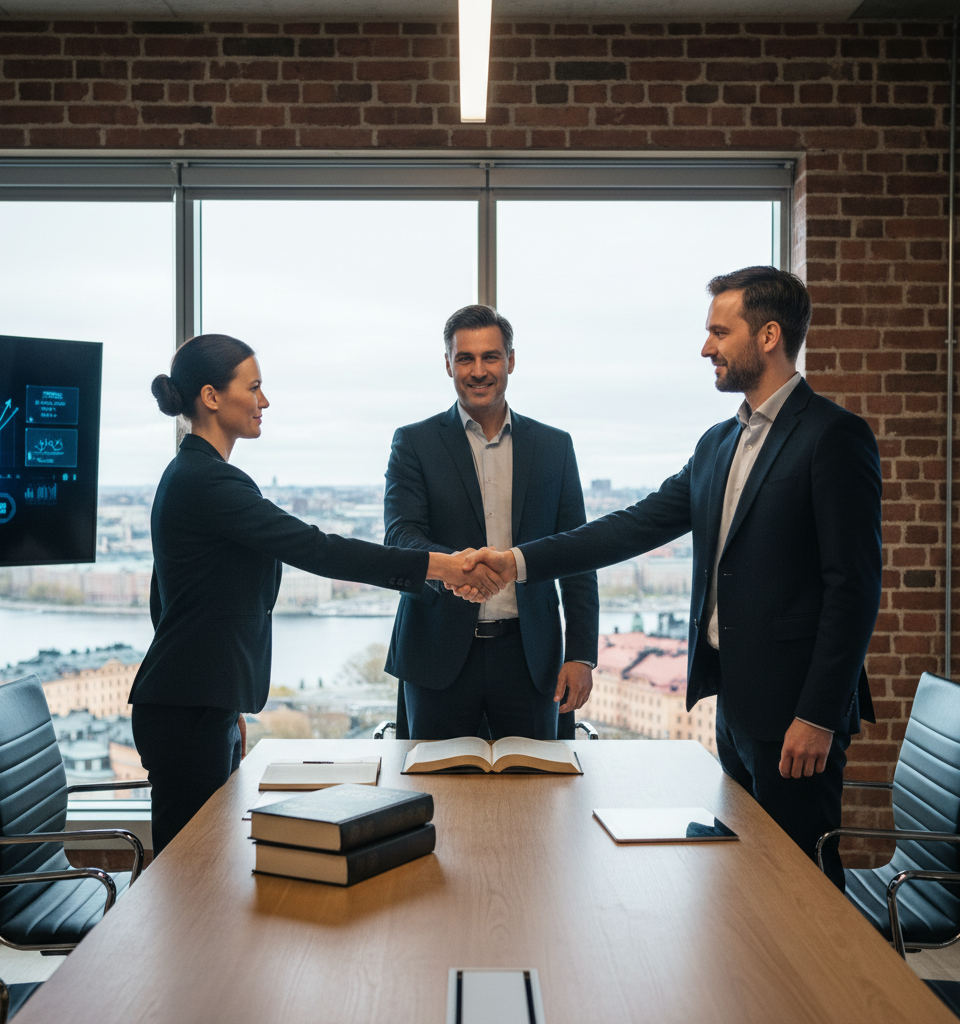 NVIDIA and Atlassian Fuel Legora's $50M Series D Extension, Valuing Legal AI at $5.6B — AI-generated illustration