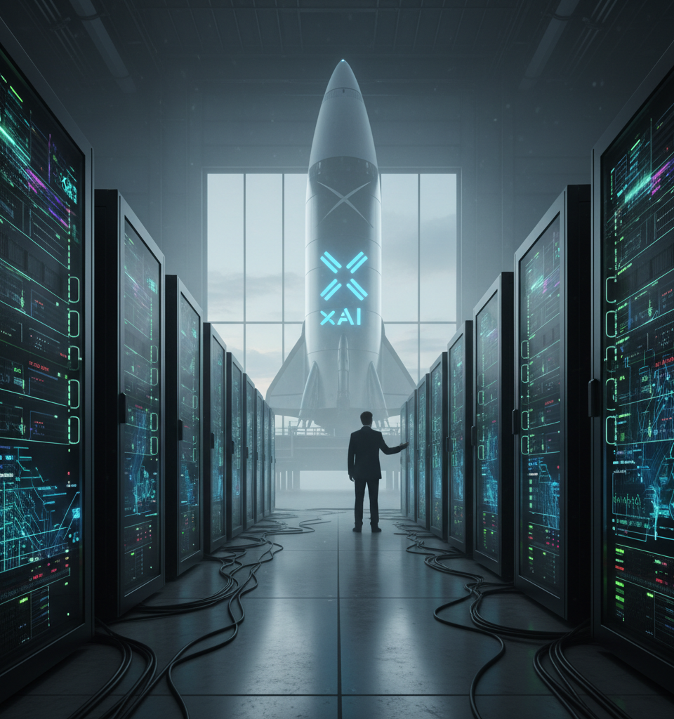 Nvidia Reveals $21 Billion SpaceX Stake Acquired Via xAI Investment by End of Q2 — AI-generated illustration