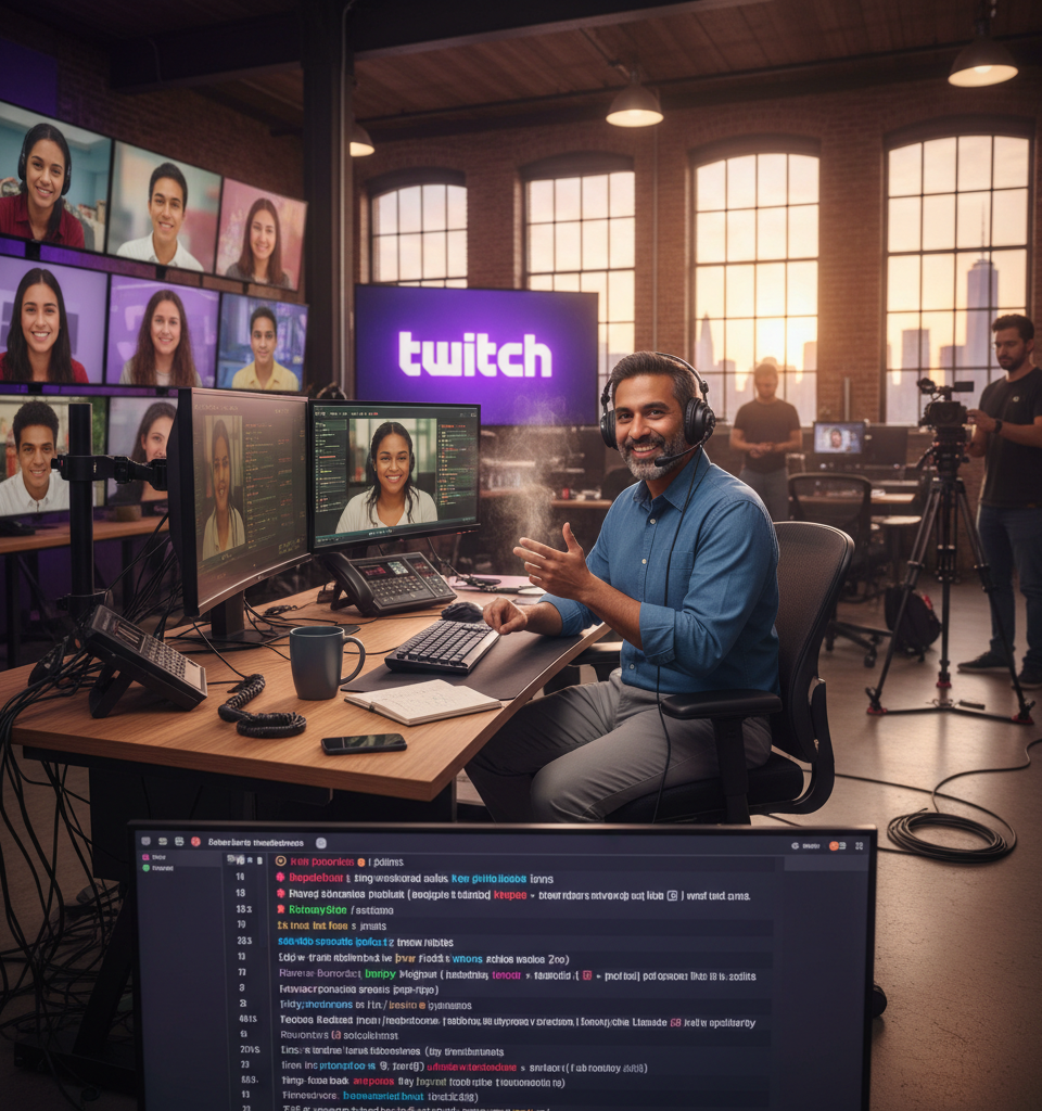 NYC Mayor Zohran Mamdani to Engage New Yorkers Via Twitch Series — AI-generated illustration