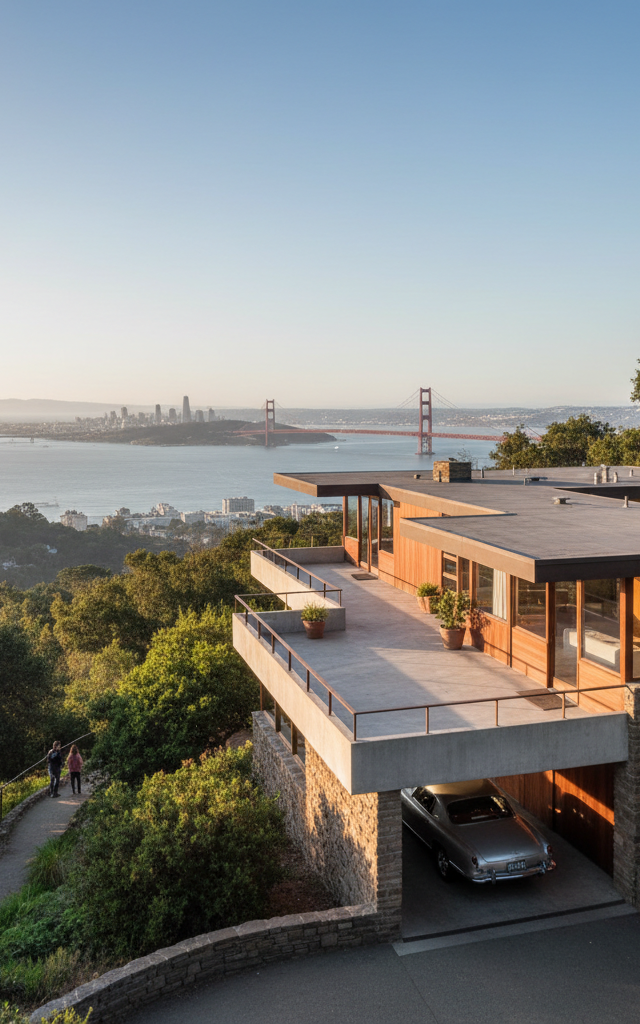 Olsen-Designed Midcentury Modern 'Kip House' Listed for $1.425M in Berkeley — AI-generated illustration