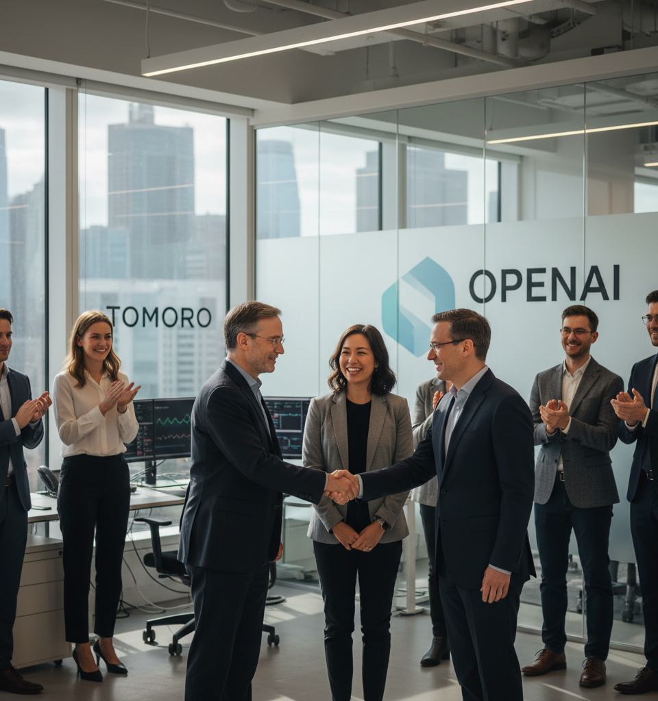 OpenAI Acquires Tomoro, Signals Strategic Shift Towards AI Services and Deployment — AI-generated illustration