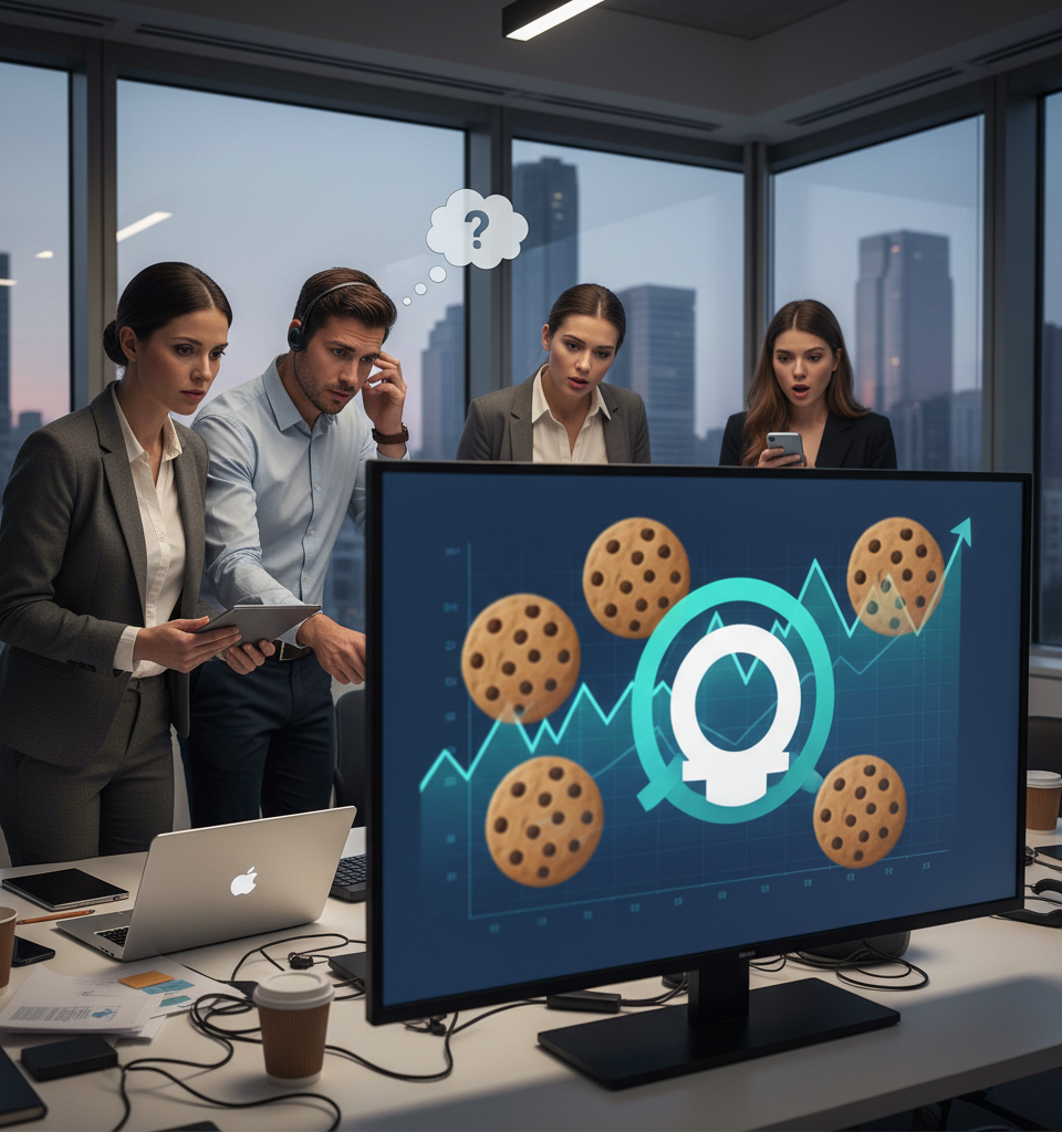 OpenAI Activates Marketing Cookies by Default for Free ChatGPT Users, Raising Privacy Concerns — AI-generated illustration