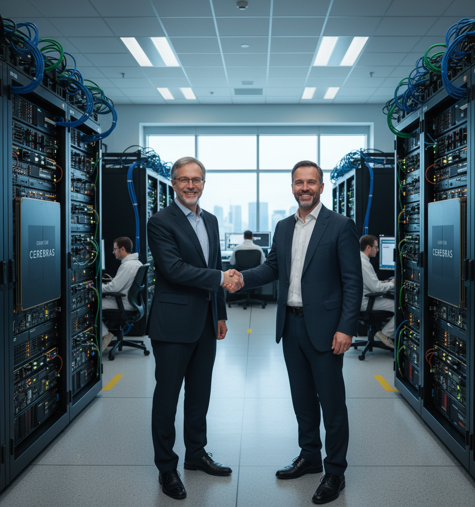 OpenAI Commits Over $20 Billion to Cerebras for AI Chips, Securing Strategic Stake — AI-generated illustration
