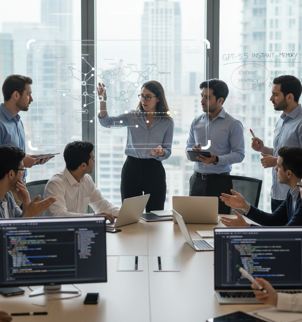 OpenAI's GPT-5.5 Instant: Memory Feature Reveals Context, Sparks Observability Debate — AI-generated illustration