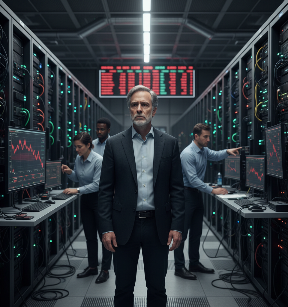OpenAI's Growth Stumbles: Data Center Bond Market Rattled by Missed Targets — AI-generated illustration