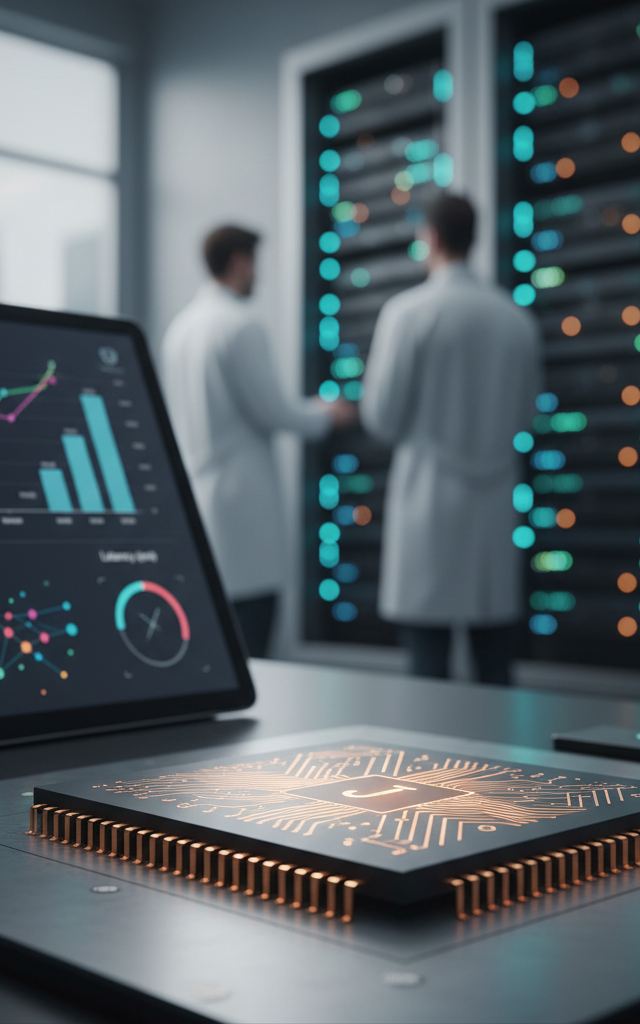 OpenAI's 'Jalapeño' Chip Benchmarks Show Superior Inference Performance — AI-generated illustration