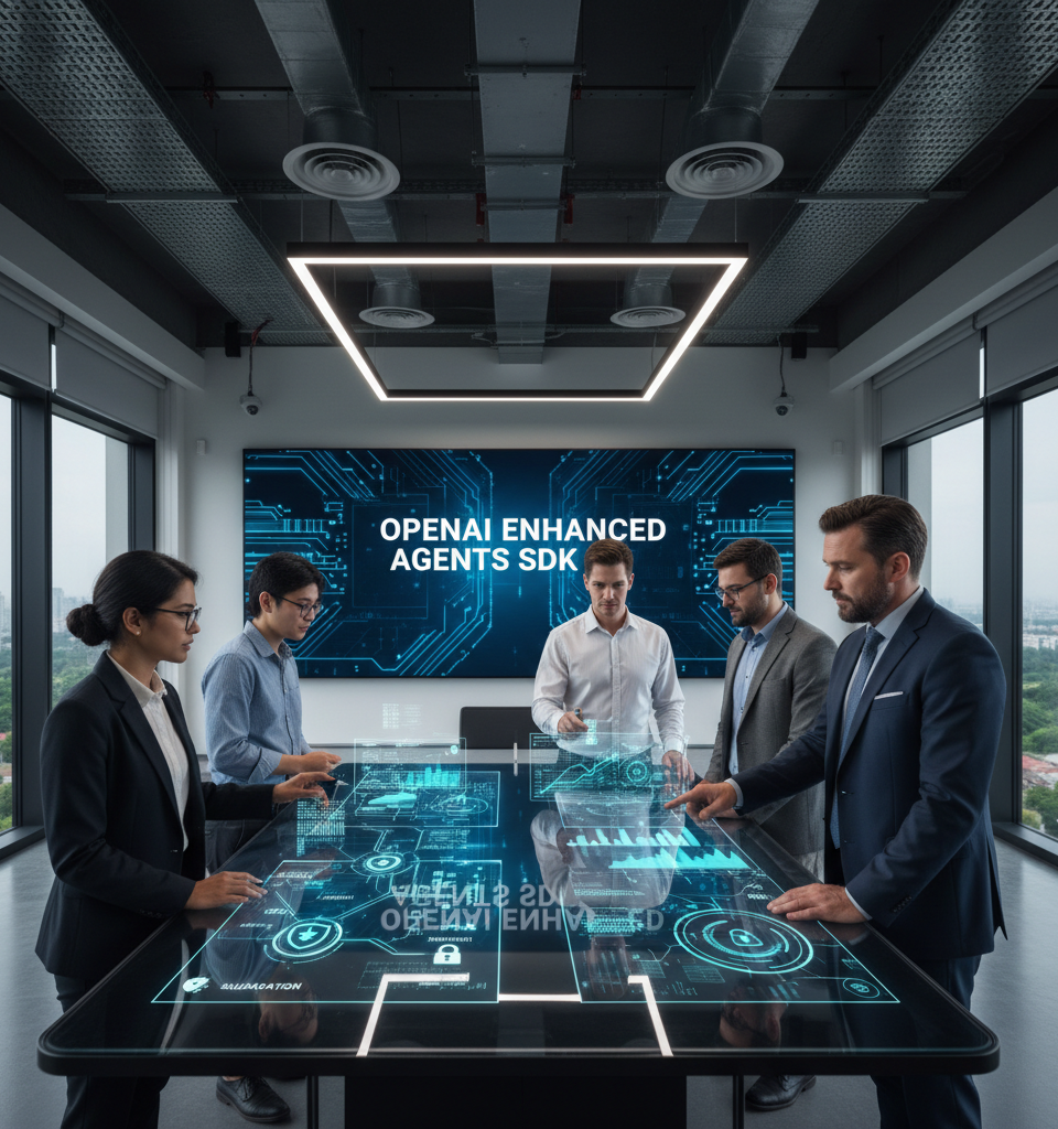 OpenAI Unveils Enhanced Agents SDK: Bolstering Enterprise AI with Safer, Smarter Automation — AI-generated illustration