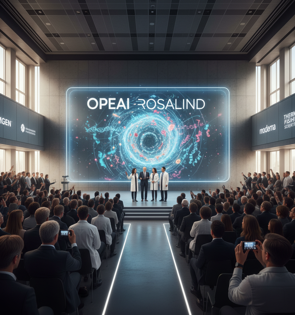 OpenAI Unveils GPT-Rosalind: A Specialized AI Frontier Model Transforming Drug Discovery and Life Sciences — AI-generated illustration