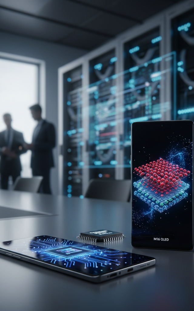 Oppo Find X10 Series Launches with Dimensity 9600 Pro; Galaxy S27 Pro & Ultra to Feature M16 OLEDs — AI-generated illustration