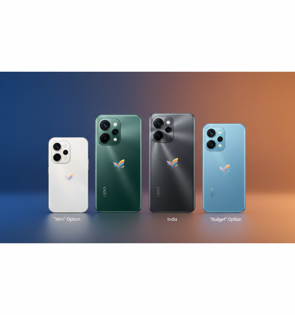 Oppo Reno16 Series Expected to Launch Four Variants in India, Including 'Mini' and 'Budget' Options — AI-generated illustration
