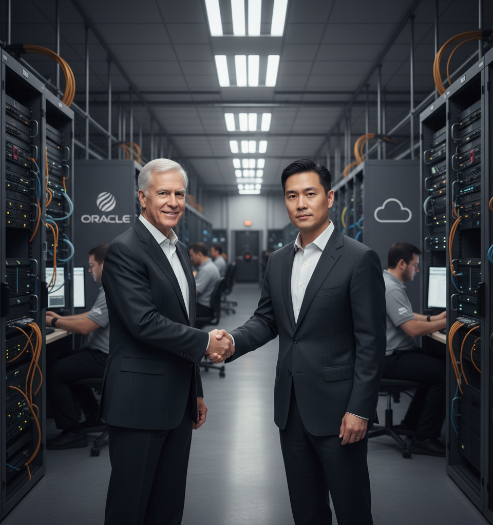 Oracle Deepens AWS Integration for Enhanced Multicloud Networking Amidst Enterprise Demand — AI-generated illustration