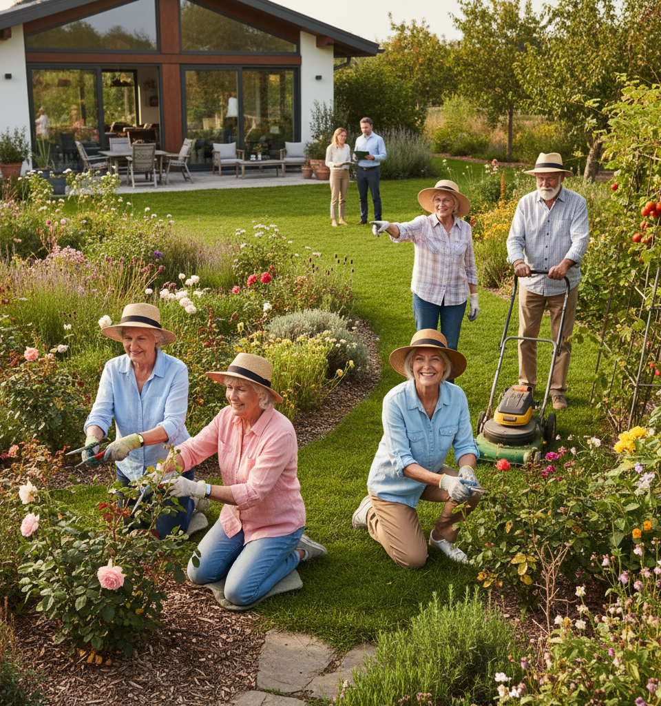 Outdoor Living: The Longevity Trend Reshaping Homebuyer Priorities and Agent Strategies — AI-generated illustration