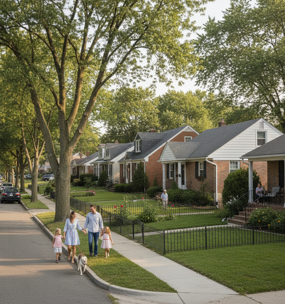 Overlooked Housing Markets Quietly Outperform Post-Pandemic Boom — AI-generated illustration