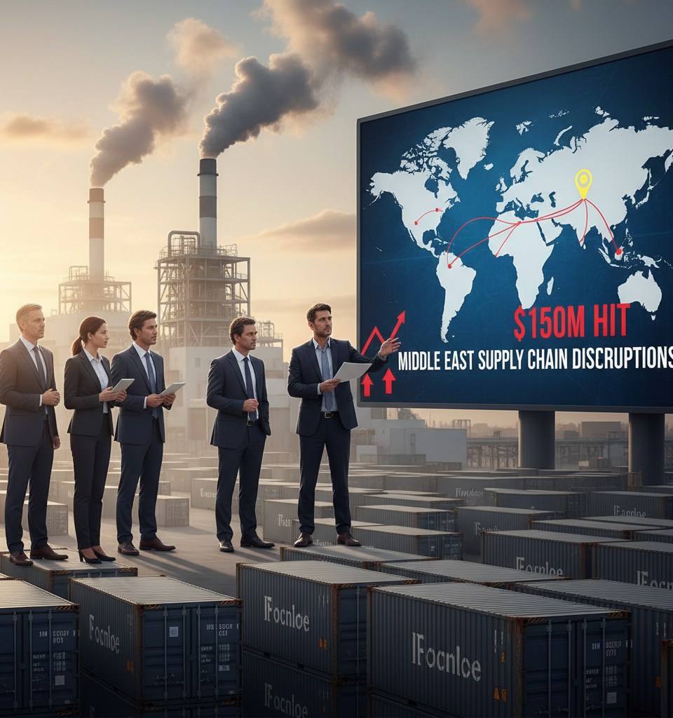 P&G Forecasts $150M Hit from Middle East Supply Chain Disruptions Amid Regional Tensions — AI-generated illustration