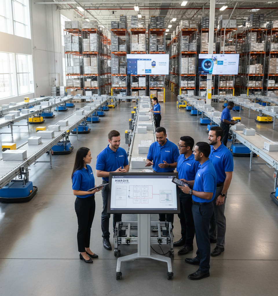 Pandora to Modernize North American Logistics with Major WMS Upgrade — AI-generated illustration
