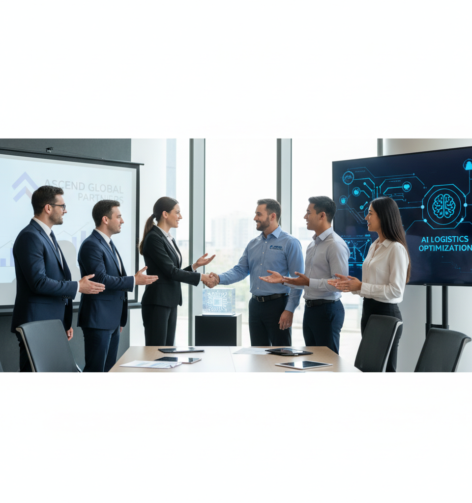 PE firm acquires Carrier Logistics, pledges AI overhaul — AI-generated illustration