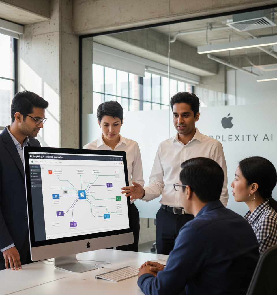 Perplexity Unveils 'Personal Computer' AI Assistant for Mac, Elevating Desktop Automation — AI-generated illustration