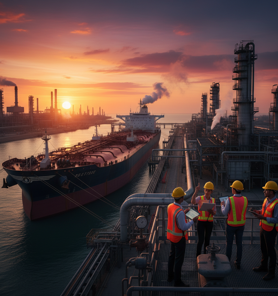 Physical Oil Market Under 'Acute Stress' Despite Iran Ceasefire, Analysts Warn — AI-generated illustration