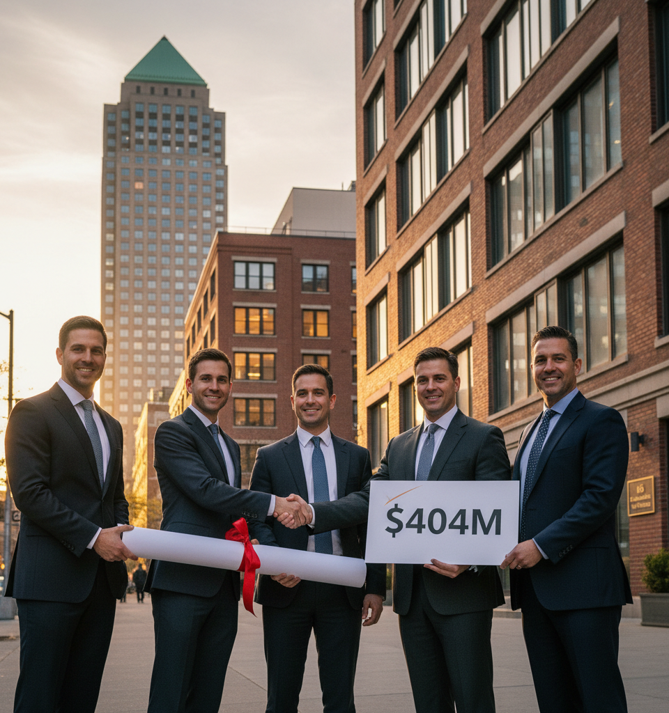 PNC Bank Facilitates $404M Refinancing for West Village Luxury Apartment Building — AI-generated illustration